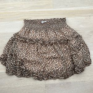 Urban Outfitters Cheeta Print Skirt
